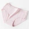 Women's Underwear Seamless One Piece Pure Cotton Crotch Medium Low Waist Solid Color Large Thin  Breathable Cotton Briefs Summer