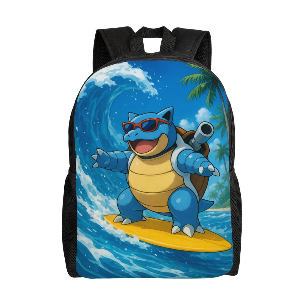 S-Squirtles Backpack for Women Men College School Student Bookbag Fits 15 Inch Laptop Cartoon Bags