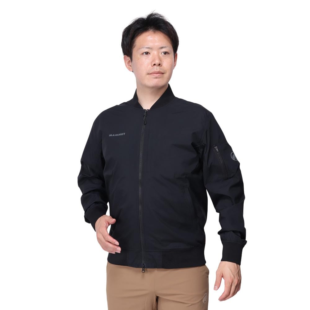 Utility Bomber Jacket AF Men Asian for Men [Mammut] 1012-00660 Black, Fit,