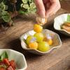 Japanese Style Ceramic Dipping Dish Retro Sauce Dish Decorative Dessert Plate  Party