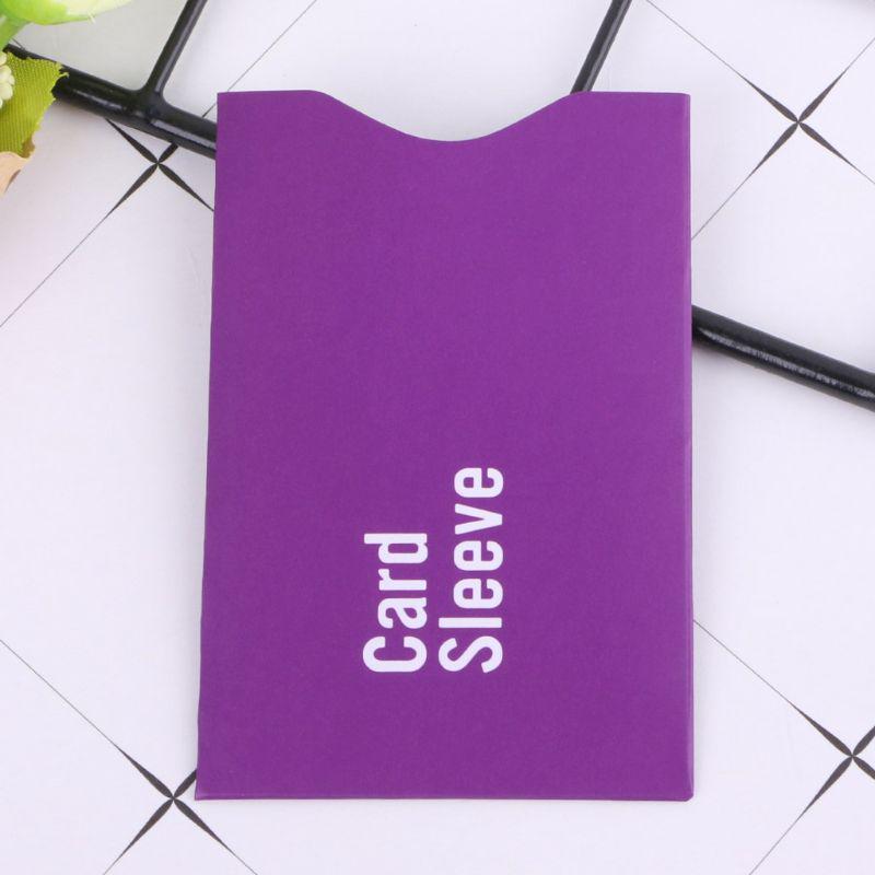 Buy 1Pc ID Credit Card Cover RFID Protector Shielded Sleeve Business