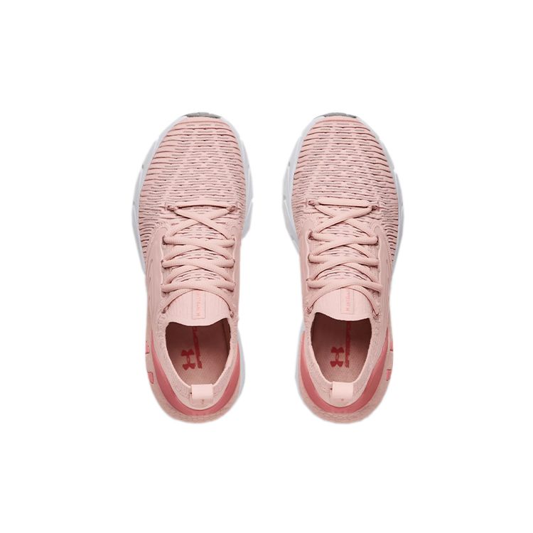Under Armour Women's HOVR Phantom 2 INKNT IntelliKnit Pink Purple Lightweight Cushioned Running Shoes Sneakers 3024155-603