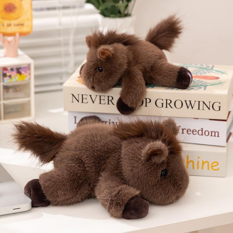 Animal Plush Pony Stuffed Toy With Pp Cotton Filling Ideal For Children And Gifts
