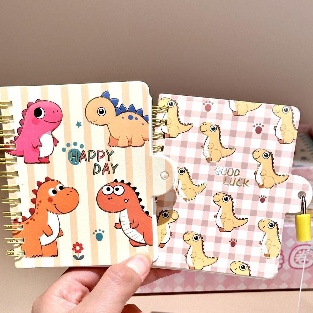 1Pc Dinosaur Cute Note Book Diary Planner Stationery Gift School Supplies Holiday Gift Novelty Stationery Teacher Party Favors Back To School