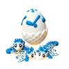 Sports Ball Dragon Egg Toy with Articulated Dragon Inside 3D Printed Baseball Football Basketball Volleyball Bowling Egg Dragon Fidget Toy