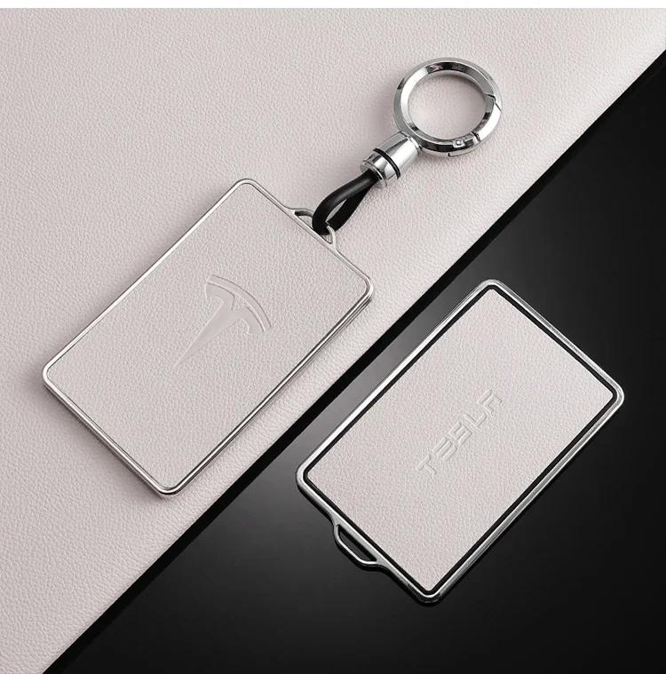 Adesivo de Carro 2025 Quente TPU Carro Cartão NFC Chaveiro Capa Protetora Suporte Concha para Tesla Model 3 S X Y Acesso Sem Chave Acessório