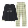 IDOHEMO and Sleepwear Cut and Sewn and Available In for and Winter Women's Pajamas, Loungewear, Set, 100% Cotton, T-Shirt, Moisture-Wicking,