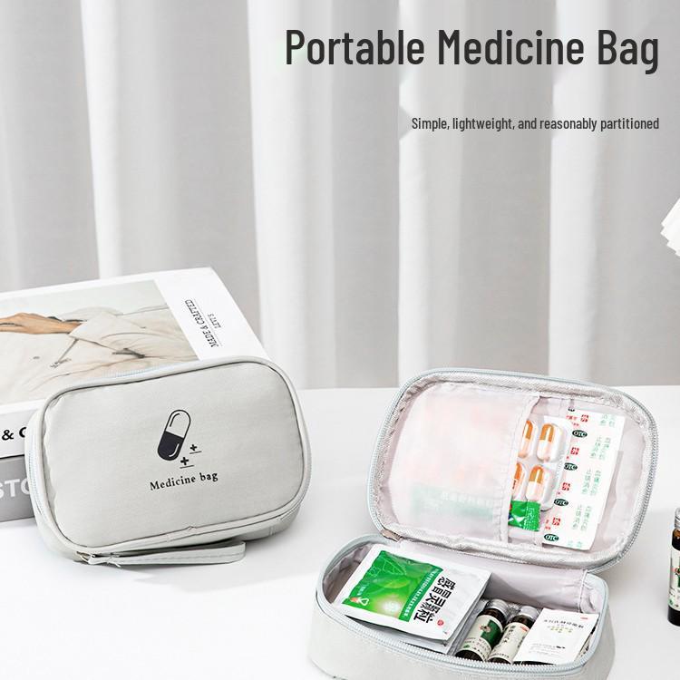 Portable First Aid Kit: Travel & Home Medical Emergency Pack for Kids & Adults