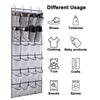 24pocket Hanging shoe rack organizer Over the Door Shoe Organizer Large Breathable Mesh Pockets slippers organizer shoe storage