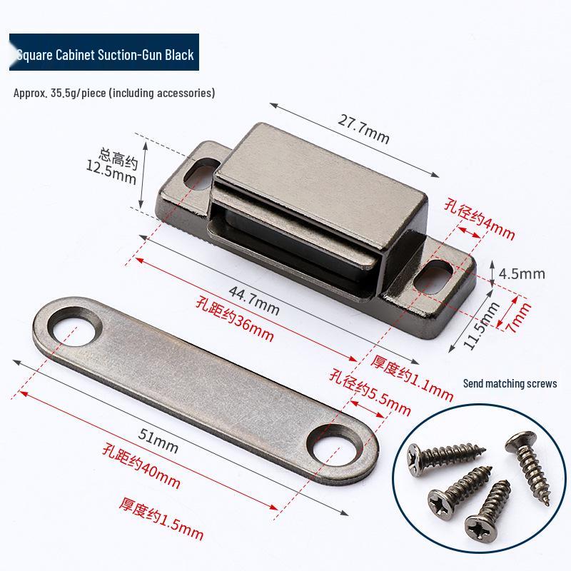 

Антикварна магнітна засувка для шафи з цинкового сплаву - Міцний круглий магніт для шаф, гардеробів та меблева фурнітура для важких умов експлуатації.