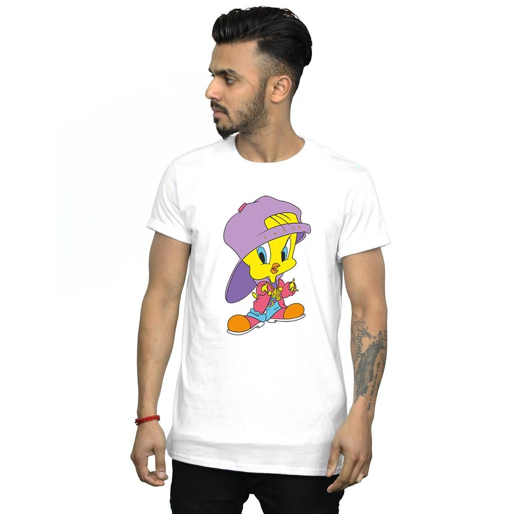 Looney Tunes Herren Tweety Pie Hip Hop T-Shirt
