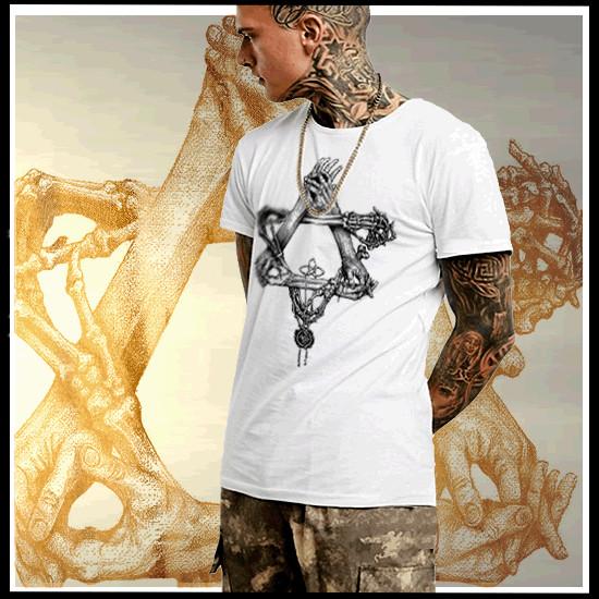 

Horror t-shirt evil dark gothic damned Hell Hole Halloween Satan Demon S-2XL tee 4XL