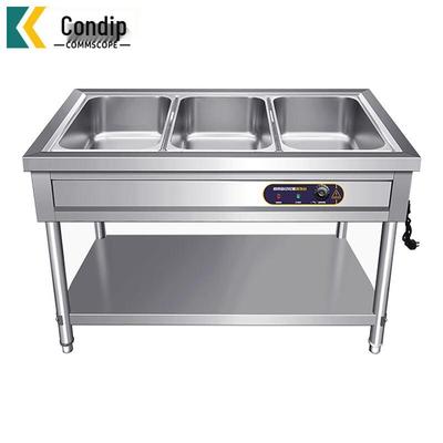 Kandipu Commercial Insulated Food Warmer Table