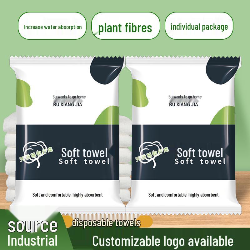 Individually Packaged Thickened Disposable Bath Towel for Travel and Hotel Use Individually Packaged 30*50 Towel
