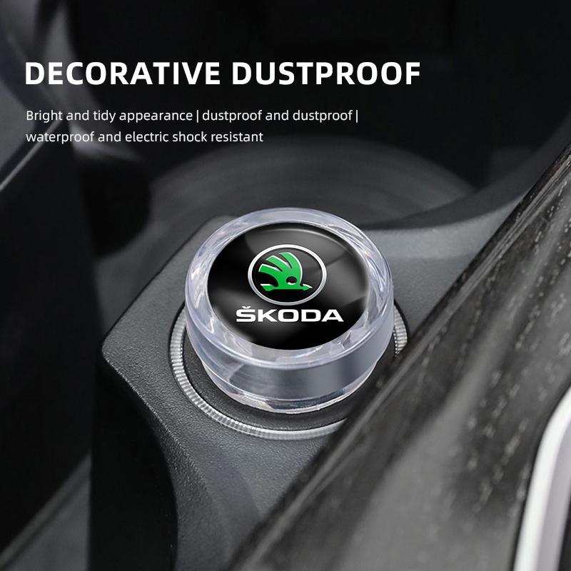 2025 New Automotive Ignition Device Internal Dust Cover Accessories For Skoda Octavia Kodiaq Fabia Superb Karoq Yeti Rapid Mk3 V