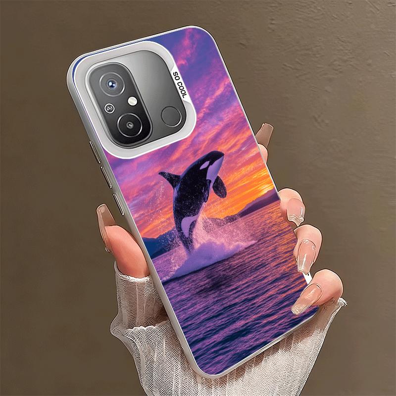 

Orca Ocean Pattern Soft Phone Case for Xiaomi Redmi 15C 15 14C 13C 12C Poco X5 X6 X7 Pro X3 F8 F7 Ultra M8 13 12 Cover Back Shel Xiaomi Poco M8