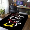 Custom Name Minnie Printed Carpet,Rug for Office Chair Living Room Bedroom Kitchen Room Decor Gifts.