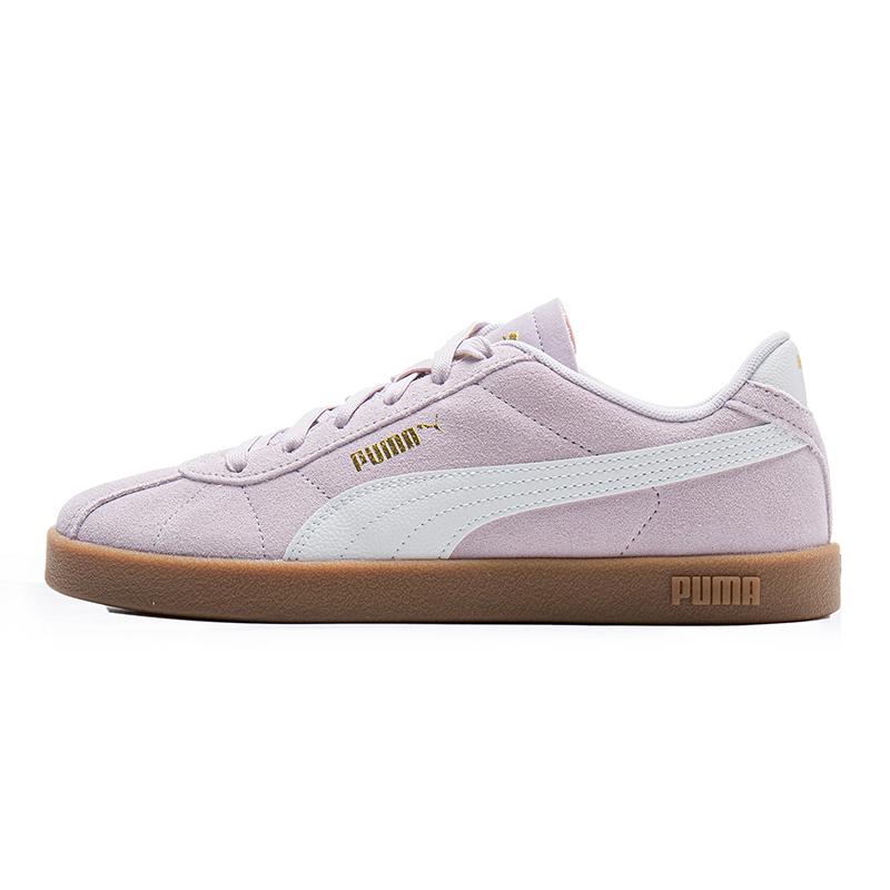 New PUMA Club 2 Low Top Skateboard Shoes Women's Light Purple 397444-12