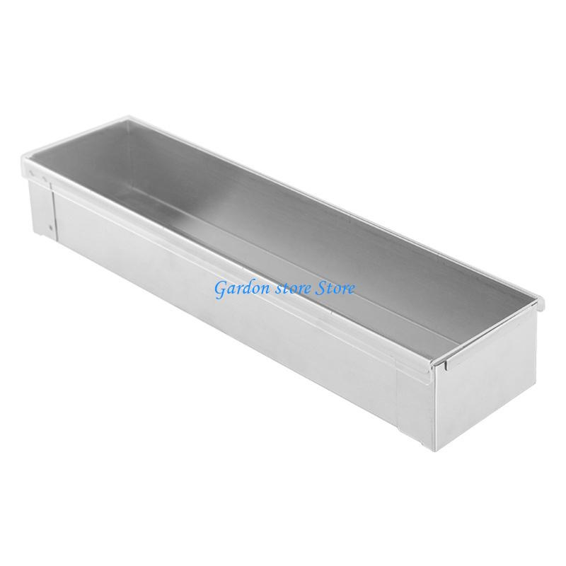 B0KB Durable Rectangular Cake Molds Grades Nonrust Steel Oven Safe Baking Tray For Tiramisu Cheesecakes And More