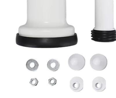 310mm PP Wall-Mounted Toilet Connection Kit, Including Drain Pipe, Flush Pipe Seal, And Screws, Suitable For Most Toilets.