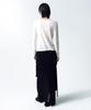 INSILENCE WOMEN 3-Layer Maxi Skirt Black