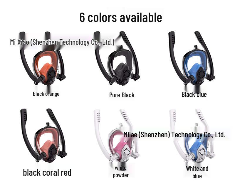 2019 Anti-Fog Snorkeling and Diving Mask