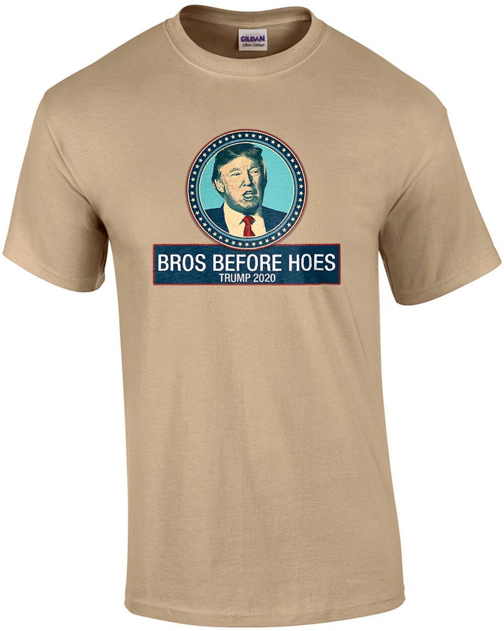 

Bros Before Hoes Trump 2020 Shirt 2XL
