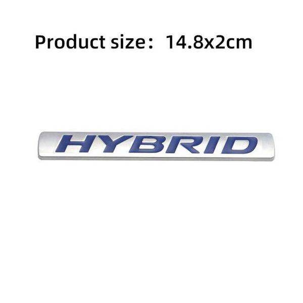 Car Sticker Emblem Auto Badge Decal for Hybrid Synergy Drive Letter Prius Camry Rav4 Crown Auris Honda Focus Toyota Styling