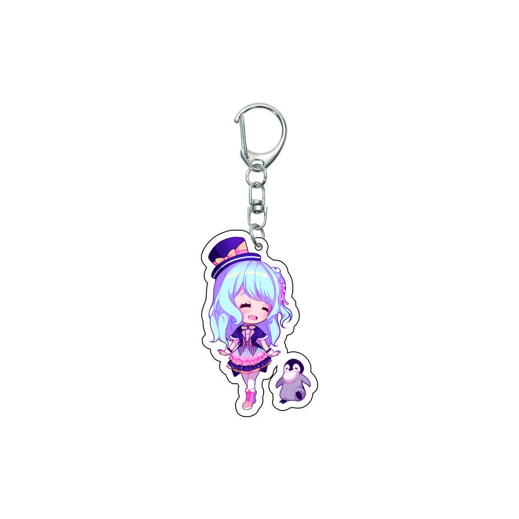 55MM Anime banG Dream Keychain Toyama Kasumi/Saya Yamabuki/Hanazono Tae Key Chain Acrylic Model Plate Christmas Gifts