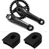 5 Pair RISK Silicone Mountain Bike Crank Cover Road Bicycle Crankset Protective Case Cycling AccessoryBlack