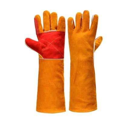 Guanti da Saldatura in Pelle Resistenti al Calore