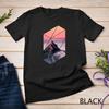 T Shirt Geometric Design Sunset 02