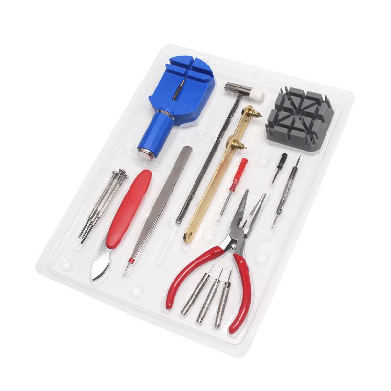 Watch Repair Tool Kit: Disassembly, Band Adjustment, Back Cover Opening, Battery Replacement