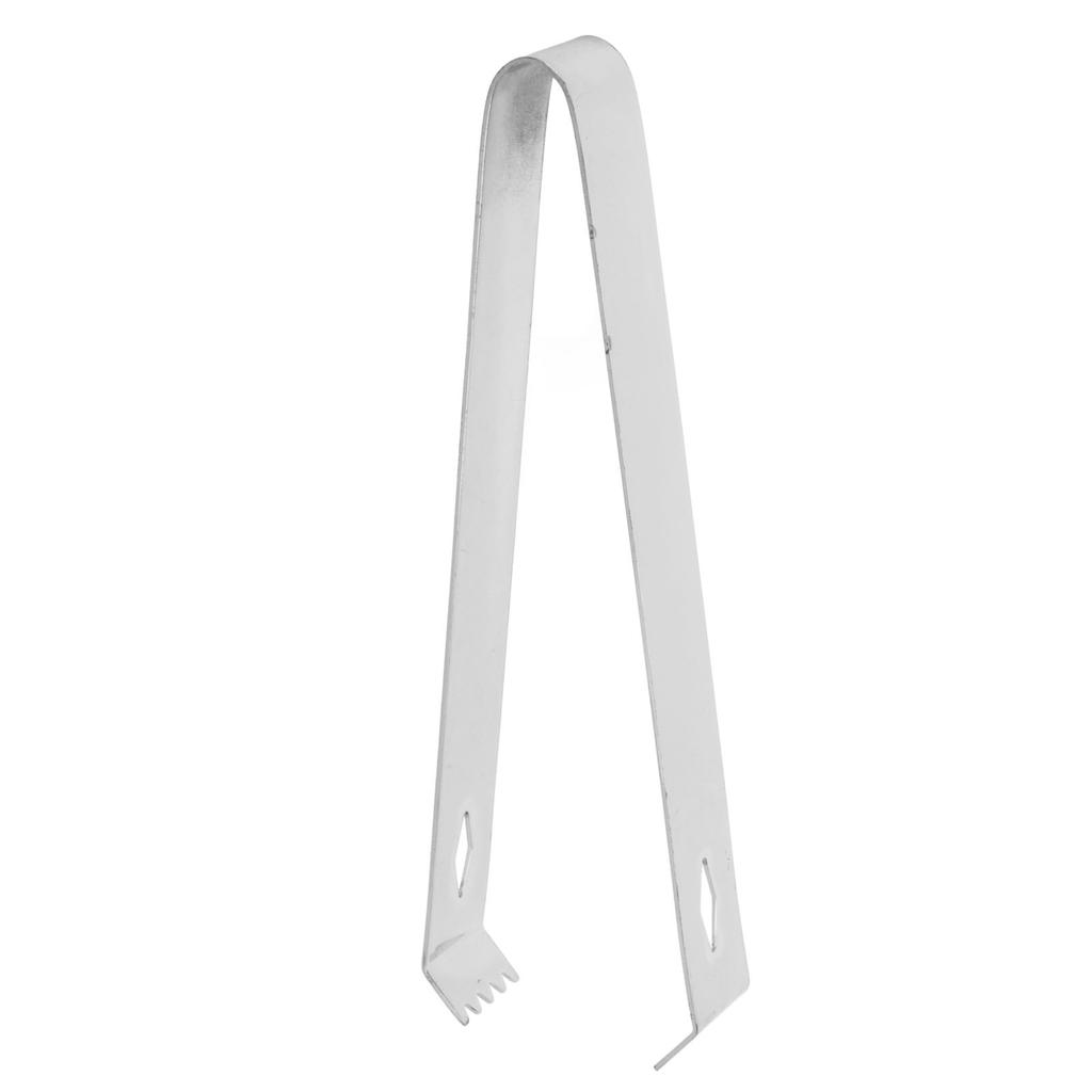 Cocktail Tong Thickened Rhombus Stainless Steel Food Ice Sugar Cube Tong for Bar