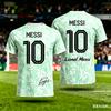 Sommer Neuankunft Messi Nr. 10 KI-Druck Gedenk-T-Shirt 3D All Over Druck Locker Schnelltrocknend Oberteile für Erwachsene & Kinder Passend