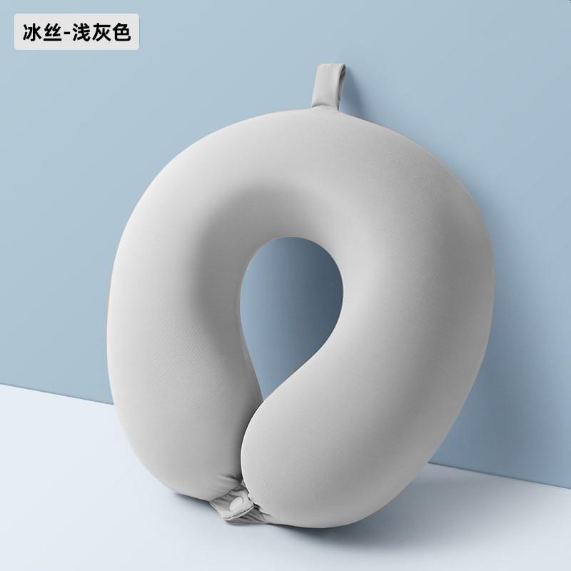 Travel U-Shaped Neck Pillow Memory Foam Support Airplane Car Office Home Adult Portable Cervical Comfort