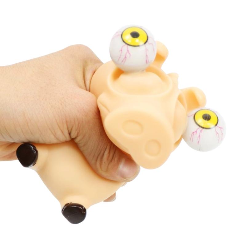 Rubber Turbos Car Explosives Eye Doll Car Violent Eye Doll Decompress Ornaments Turbocharge Big-eyed Doll