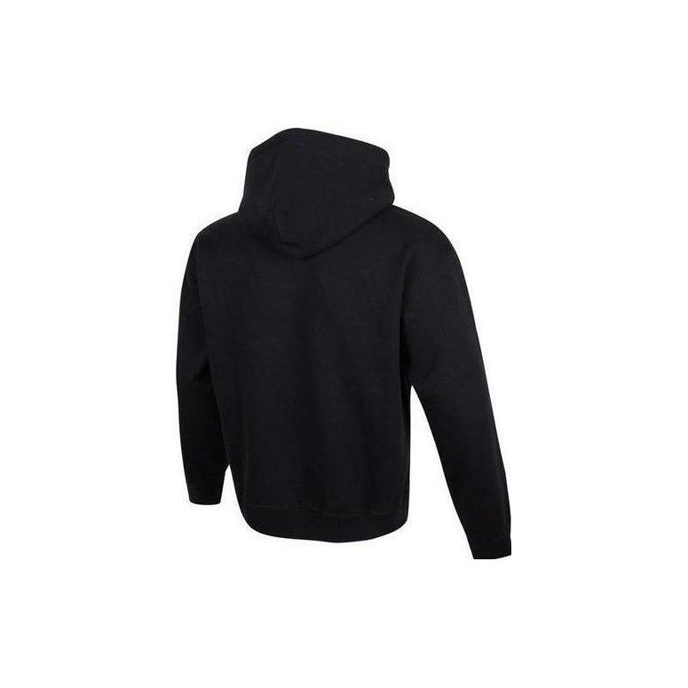 Nike Solo Swoosh-Logo Kapuzenpullover mit Kordelzug DX1356-010