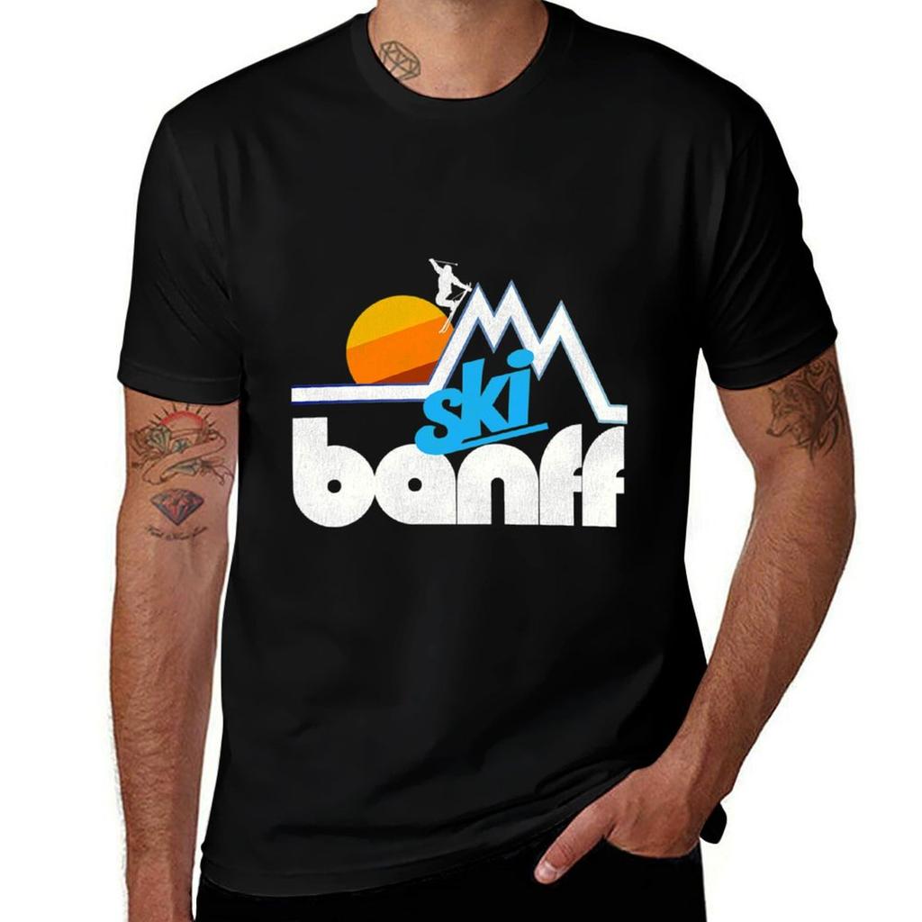 Banff National Park Tshirt Street Art Print Tee Shirt Tshirt