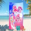 Customizable personalized beach towels Catch! Teenieping themed designs.Suitable for the beach, yoga, sports;ideal as beach accessories