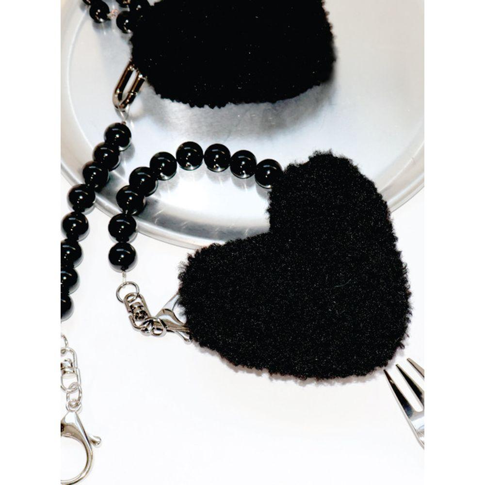 Eldoodle Fell Herz Schlüsselanhänger