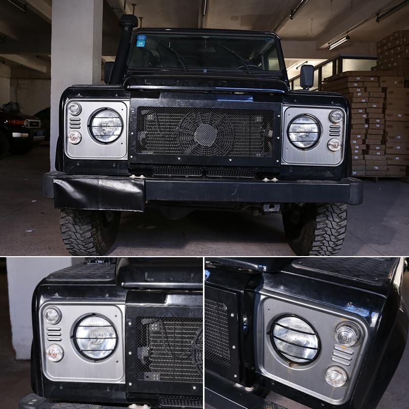 Ochranný kryt zadního světla světlometu automobilu pro Land Rover Defender 2014- Vnější skořepina dekorace světla automobilu