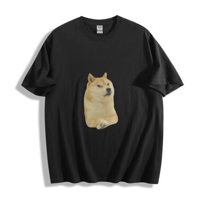 Verwirrtes Shiba Inu T-Shirt - Schrulliges Meme-Hunde-Design Unisex-T-Shirt