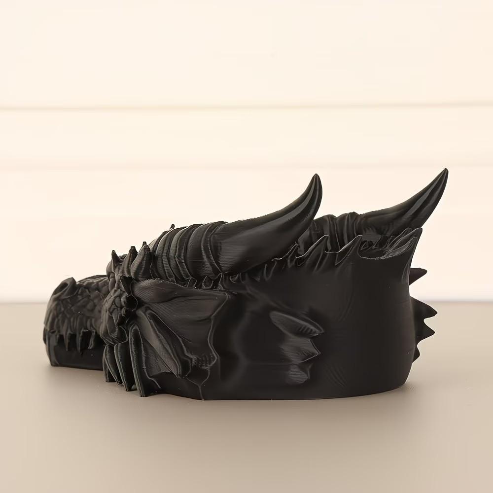 Funny Jewelry Display Holder Multi Functional Home Decorations Dragon Head Ornaments  Living Room
