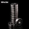 High Quality 10Pcs/set New Corrosion Resistance Scooter Skates Wear Resistance Toy Accessories Deep Groove 608rs Ball Bearings