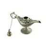 Zinc Zinc Alloy Home Decor Hollow Out Desktop Decor Ornaments Aladdined Magic Lamp Incense Holder Tea Pot