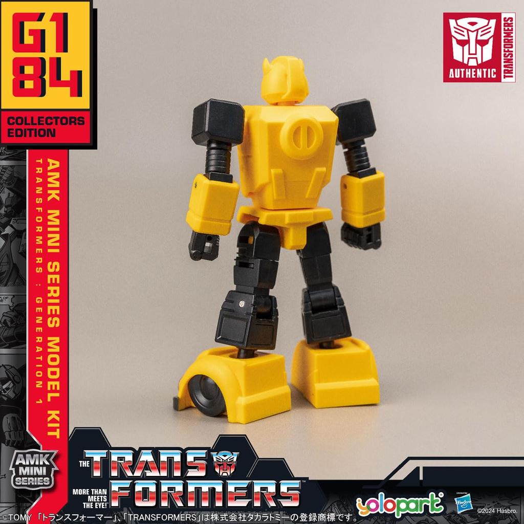Doyusha Transformers AMK MINI Series 02 Bumblebee Non-Scale Painted Plastic Model