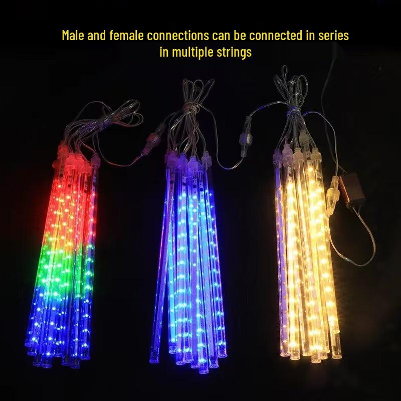 Outdoor LED Meteor Shower String Lights