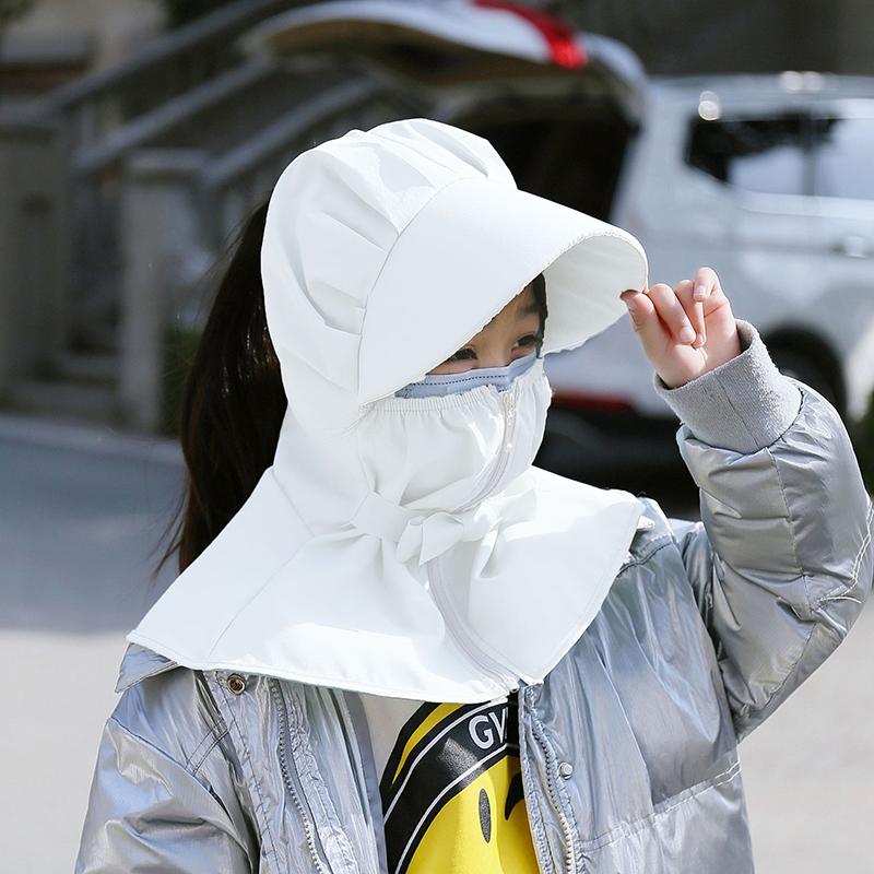Breathable Women Uv Protection Riding Supplies Rechargeable Wide Brim Neck Cooling Cap Sun Shading Cap Fishing Fan Hat Sun Hat