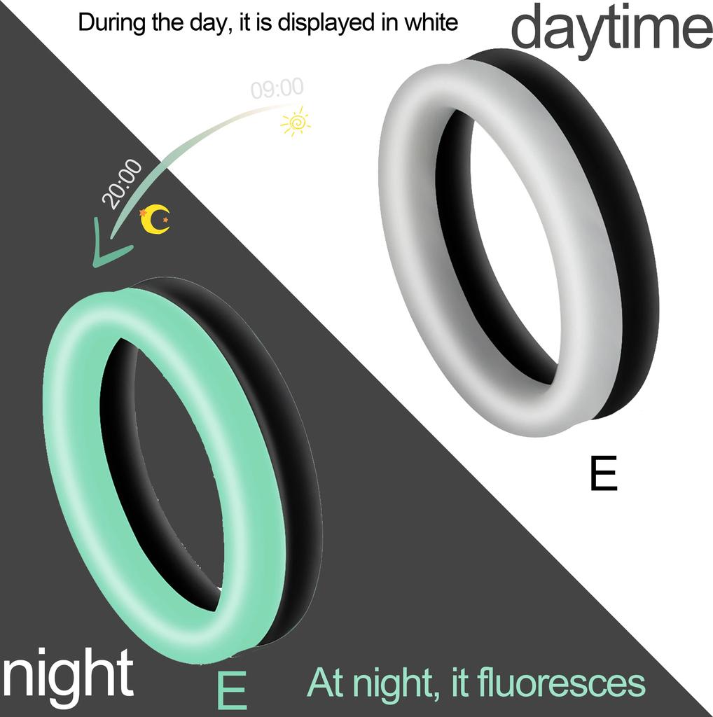 Cock Ring Durable Silicone Penis Rings Men's Delayed Ejaculation Rubber Rings Sex Toy For Men Couple Stretcher Scrotum Ring